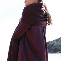 BUFANDY | Sjaal Solid - Mulberry Purple 3